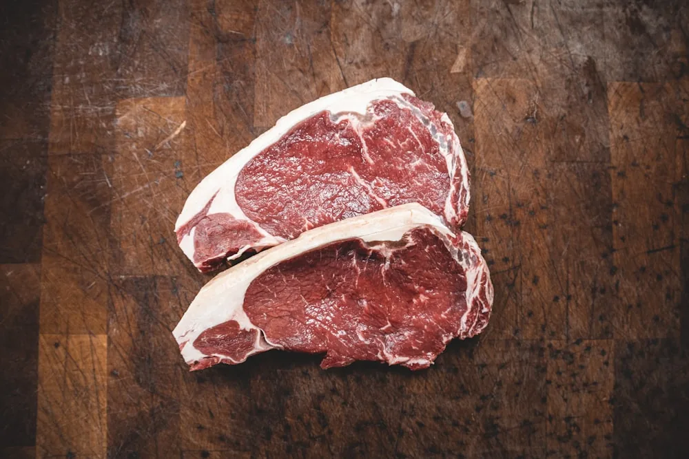 New York striploin steaks
